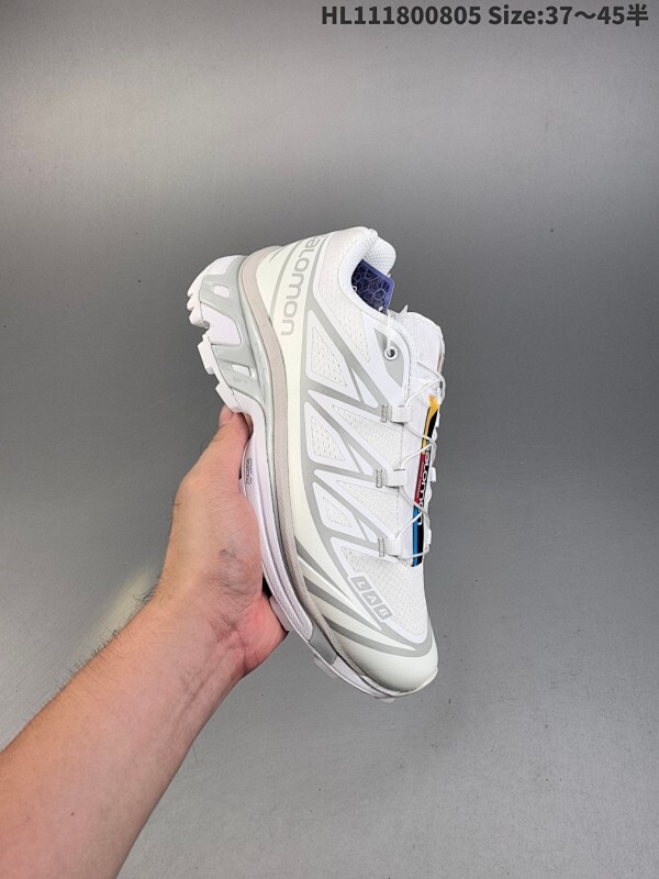 集合 Salomon XT-6 Recut 元祖灰 萨洛蒙机能风户外越野跑鞋 实拍上架 鞋面采用SENSIFIT贴合技术 全方位贴合包裹脚型