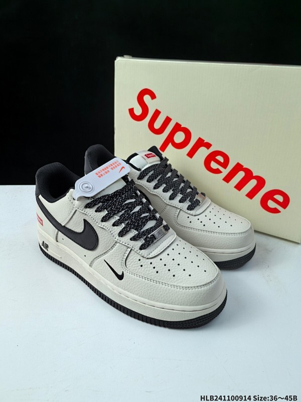 集合特价 公司级✅NIKE AIR FORCE 1‘07 原楦头原纸板 打造纯正低帮空军版型 专注外贸渠道 全掌内置蜂窝气垫