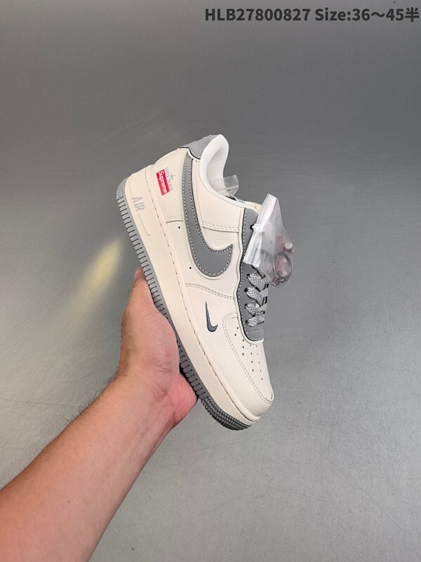 集合特价  公司级✅NIKE AIR FORCE 1‘07 LV8 原楦头原纸板 打造纯正低帮空军版型 专注外贸渠道 全掌内置蜂窝气垫