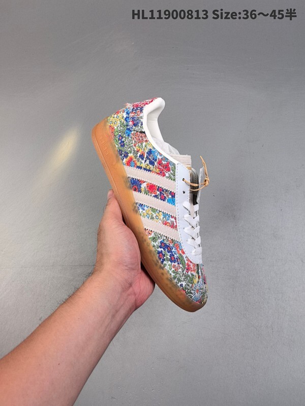 真标✅Adidas Originals Gazelle Indoor 三叶草休闲防滑耐磨低帮板鞋