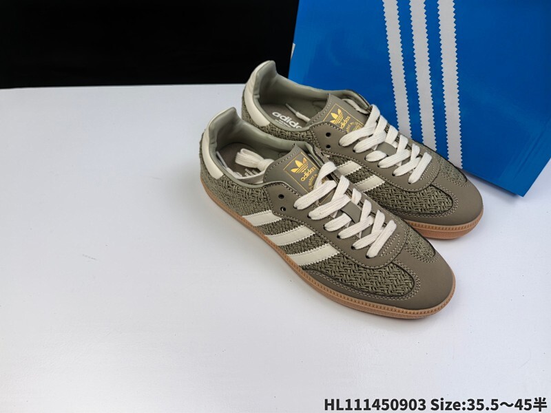 集合 公司级✅Adidas Originals Samba OG 阿迪达斯三叶草 桑巴舞系列绅士德训足球风百搭低帮休闲运动板鞋