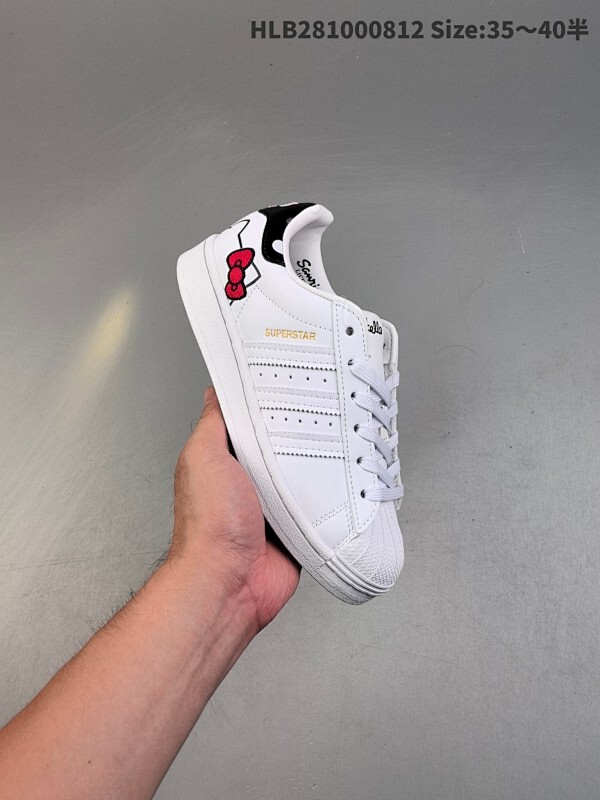 阿迪达斯Adidas三叶草 Originals Superstar Pride RM贝壳头系列低帮经典百搭休闲运动板鞋