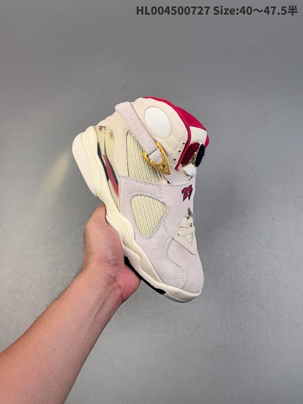 SoleFly x Air Jordan 8 "Mi Casa Es Su Casa" 高帮 联名白色 AJ8 乔丹8代 aj8 乔8 高邦 联名白色 乔丹篮球鞋系列 整双鞋采用浅色系设计