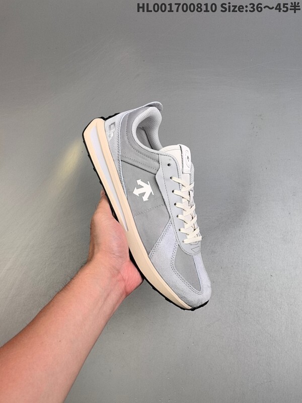 真标带半码 DESCENTE Chron Trainer 迪桑特 低帮 蓝灰色 户外机能防滑耐磨低邦生活休闲鞋