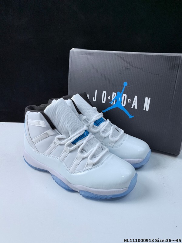 Air Jordan 11 Retro GS “Gamma Blue” 高帮 伽玛蓝 AJ11 乔丹11代 aj11 乔11 高邦 黑蓝 乔丹篮球鞋系列