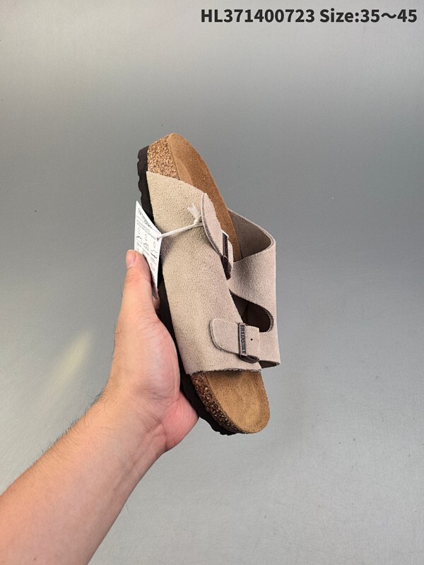 集合 德国百年知名鞋履品牌·博肯Birkenstock  勃肯拖鞋系列凉拖鞋休闲沙滩凉鞋 BIRKENSTOCK勃肯德国进口男女款牛皮绒面革软底Arizona双扣拖鞋