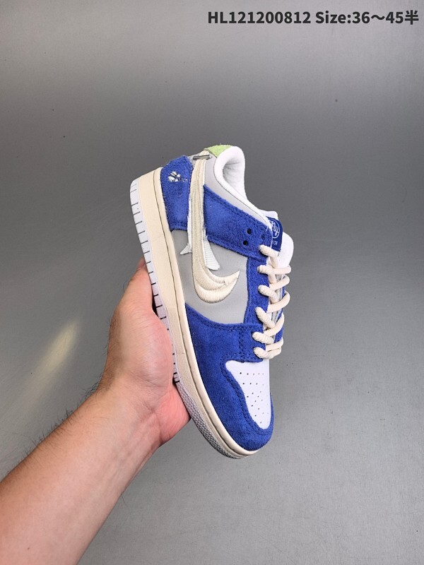 集合  Jarritos x Nike Dunk SB Low 耐克 SB 低帮 米白撕撕乐联名 整双鞋采用白色搭配卡其色覆盖