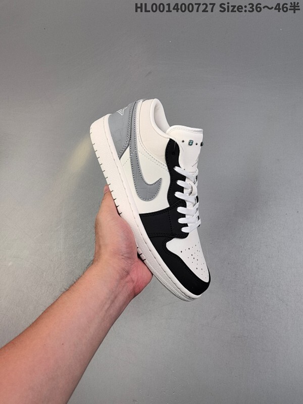 Air Jordan 1 Low "Soft Pearl" 低帮 白灰黑 AJ1 乔丹1代 aj1 乔1 低邦 白灰黑 乔丹篮球鞋系列