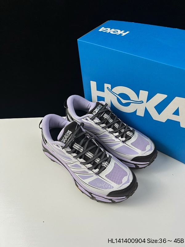 公司级✅HOKA MAFATE SPEED THREE 2玛法特 超轻厚底轻量山地跑步鞋 滚动平衡科技和适度的脚后跟倾斜角度
