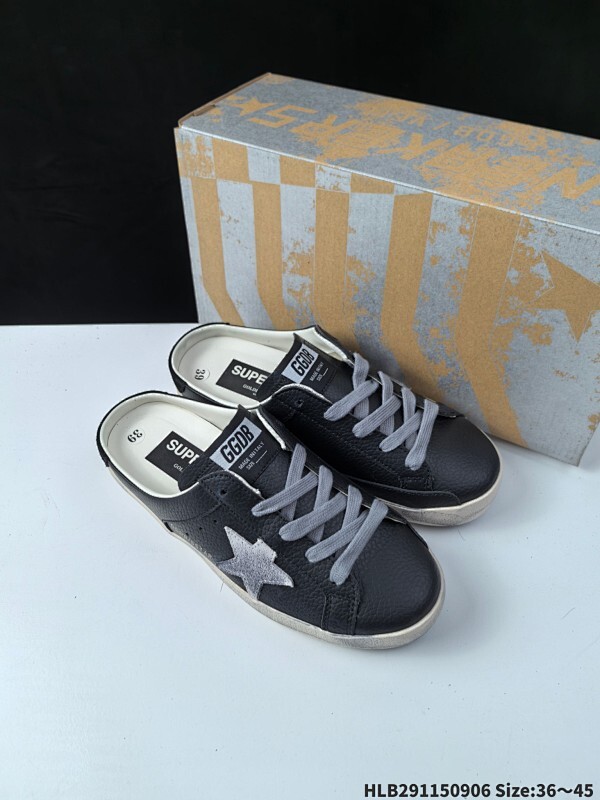 广东原产，采用意大利进口丝绸牛皮鞋面材质，三层包边叠车工艺，众明星挚爱单品，意大利时装品牌·黄金鹅GGDB