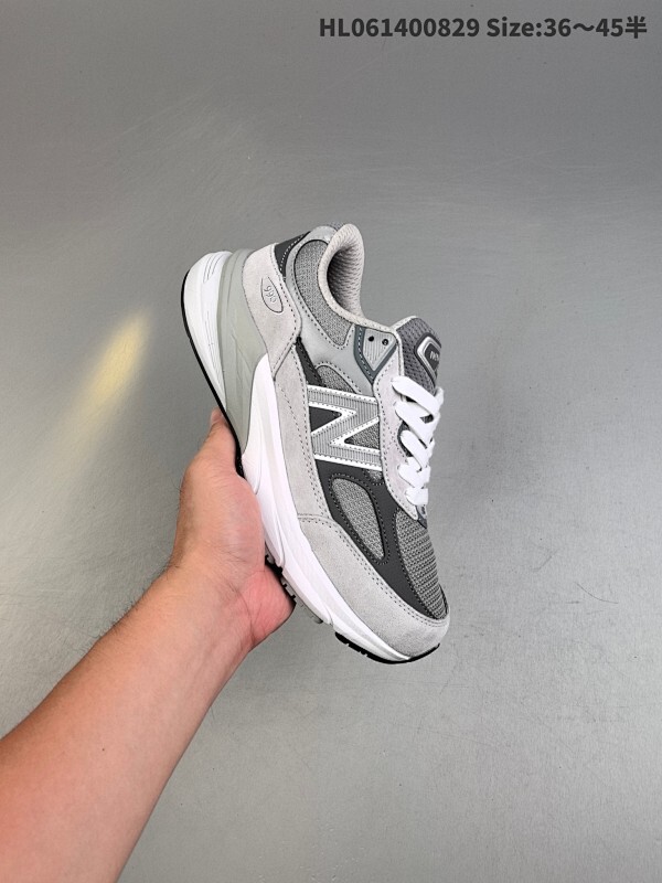集合  New Balance NB 990系列 新百伦 复古网面 织物猪皮 低帮 休闲跑步鞋