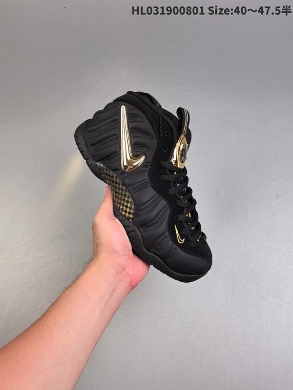 ✅耐克哈达威Nike Foamposite One 喷泡 中帮 复古篮球鞋