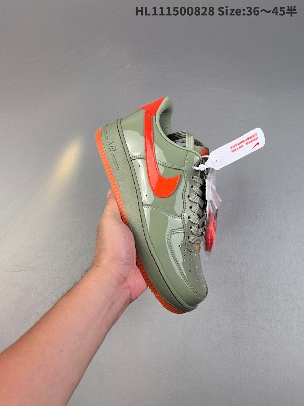 公司级✅NIKE AIR FORCE 1‘07 原楦头原纸板 打造纯正低帮空军版型 专注外贸渠道 全掌内置蜂窝气垫