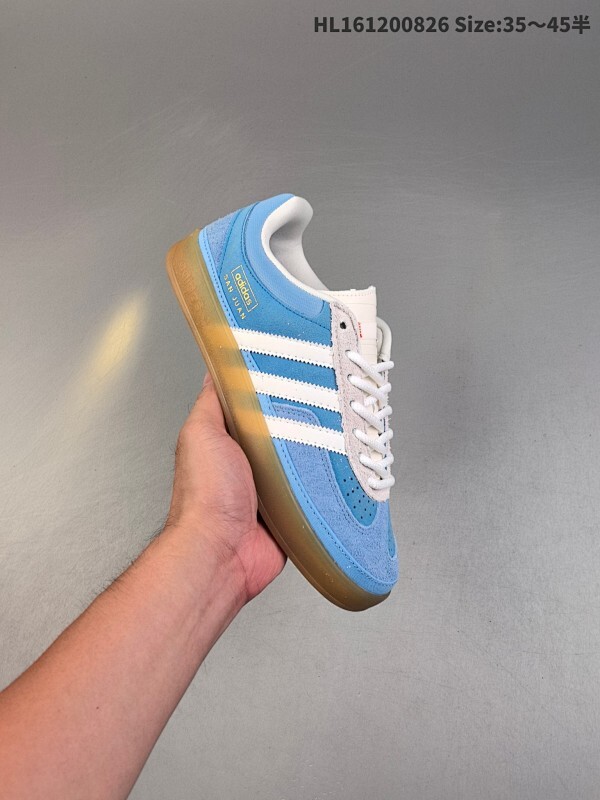 公司级✅adidas Originals Bad Bunny Gazelle INdoor 三叶草休闲防滑耐磨低帮板鞋 鞋头出色设计 塑就出众贴合感