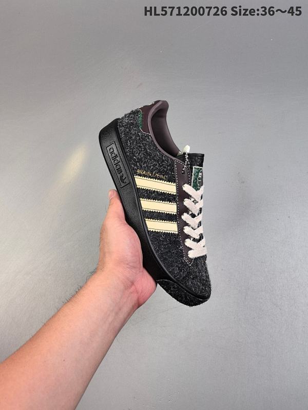 真标✅Brain Dead x Adidas Originals Forest Hills Core 阿迪达斯 舒适时尚薄底 防滑耐磨 低帮 板鞋