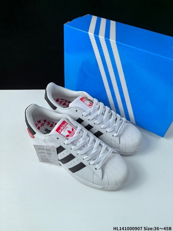 真标✅Adidas Originals Superstar 阿迪达斯 三叶草 贝壳头系列低帮经典百搭休闲运动板鞋