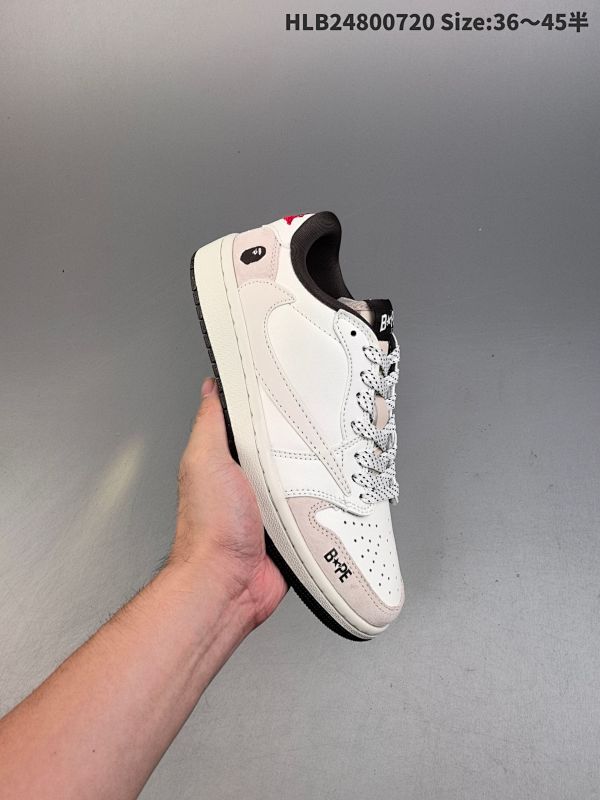 集合 特价福利✅AJ1倒勾Travis Scott x Air Jordan 1 ” Reverse Mocha “ AJ1乔1 TS 闪电 联名倒钩