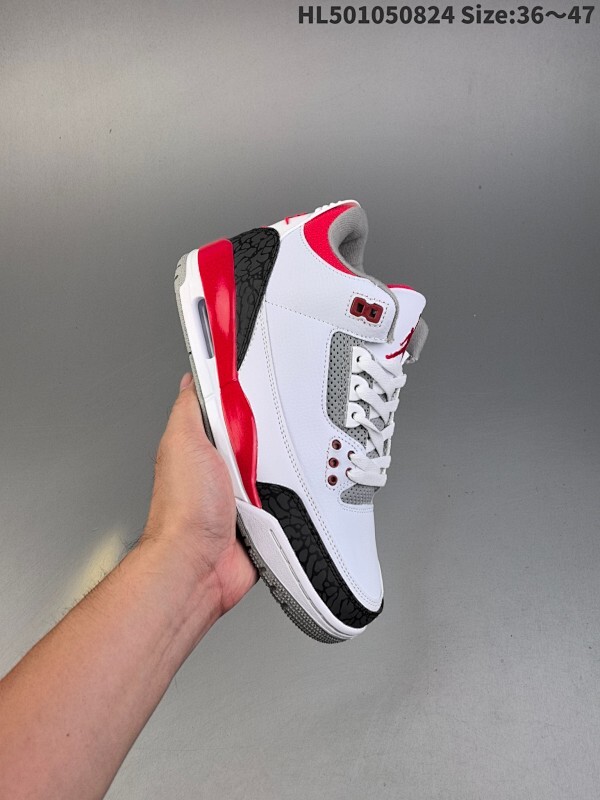 集合三 ✅Air Jordan 3 Retro 迈克尔·乔丹AJ3代中帮复古休闲运动文化篮球鞋 市售最高品质