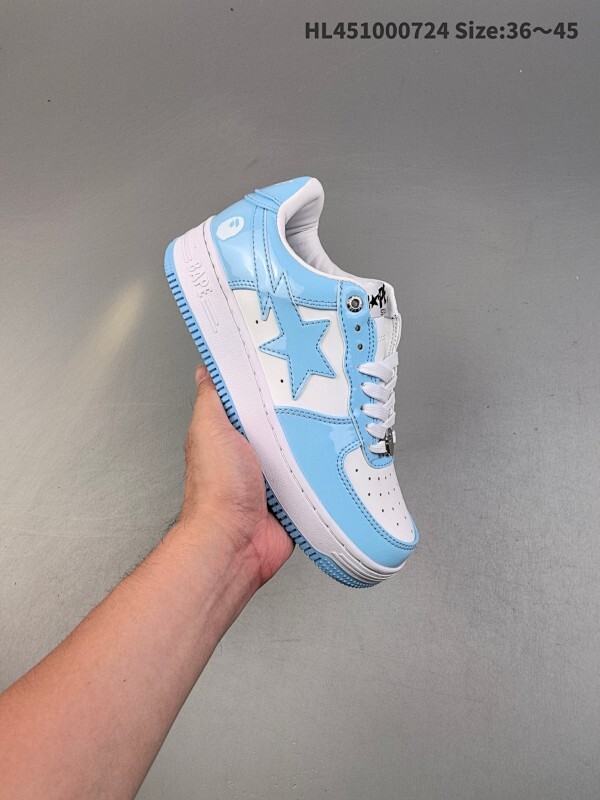 BapeStaToLow明星同款 版本 猿人头经典低帮运动休闲板鞋 市售最高版本原鞋开发匠心打造开发时长超过半年鞋面内里均采用市场最好的头层