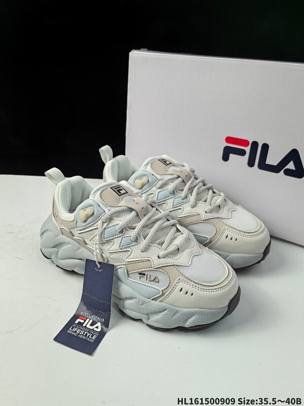 集合  公司级✅FILA斐乐蕨草鞋2 FERN2 低帮运动鞋新款户外老爹鞋反光休闲鞋