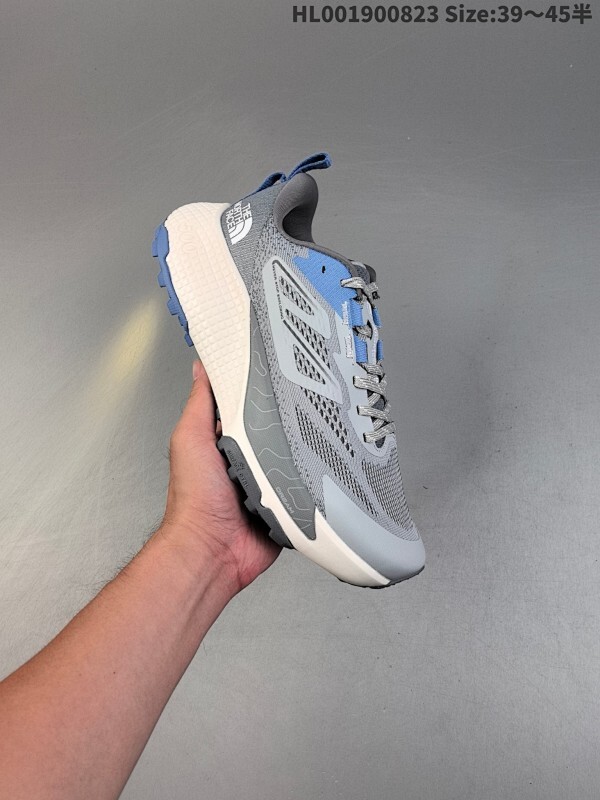 公司级 The North Face Altamesa 500 北面500 低帮 灰色 舒适减震防滑轻便透气回弹低邦越野跑步鞋