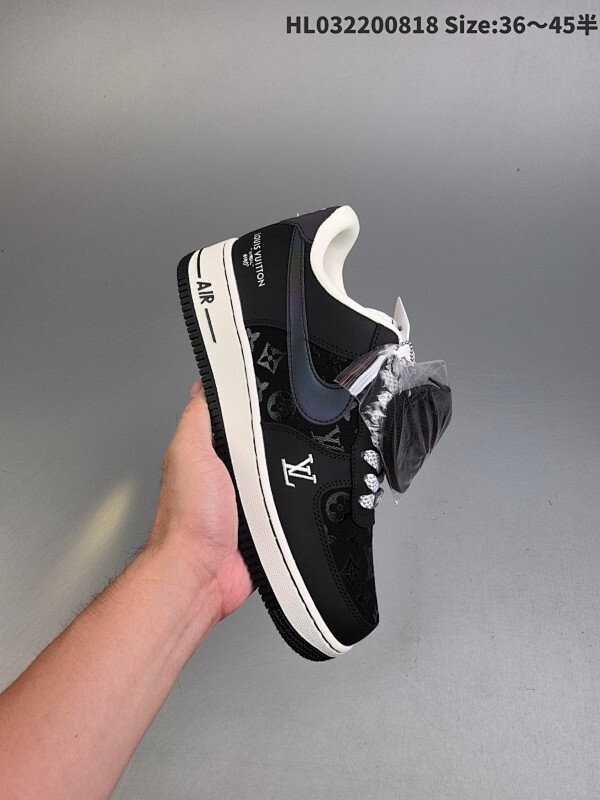 集合 公司级✅NIKE AIR FORCE 1‘07 LV8 原楦头原纸板 打造纯正低帮空军版型 专注外贸渠道 全掌内置蜂窝气垫