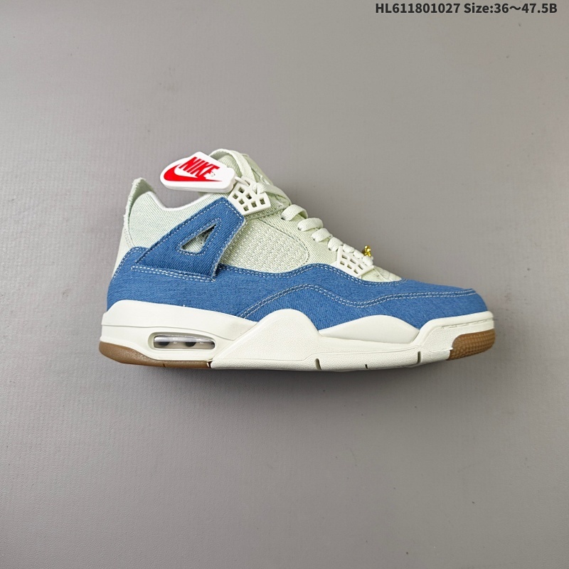 180 乔丹Air Jordan 4 Retro OG迈克尔·乔丹AJ4代乔4 中帮复古休闲运动文化篮球鞋。秉承轻量化的速度型篮球鞋设计思想完成设计，降低重量的同时提升舒适度，中底延续前作使用了分离式