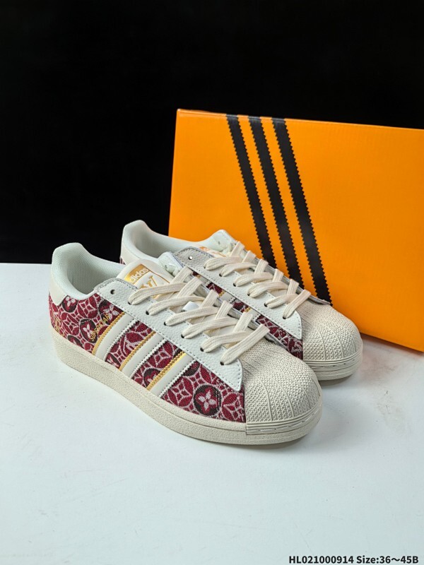 公司级✅Adidas Originals Superstar 阿迪达斯 三叶草 贝壳头’DIY’系列低帮经典百搭休闲运动板鞋 货号:BZ9863