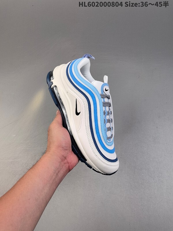 渠道订单NK Air Max 97 复古  全新配色原装批次子弹拆解原鞋开发  打造全市场最强版本子弹