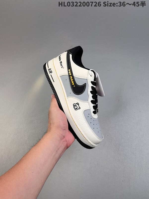 公司级✅NIKE AIR FORCE 1‘07 LV8 原楦头原纸板 打造纯正低帮空军版型 专注外贸渠道 全掌内置蜂窝气垫