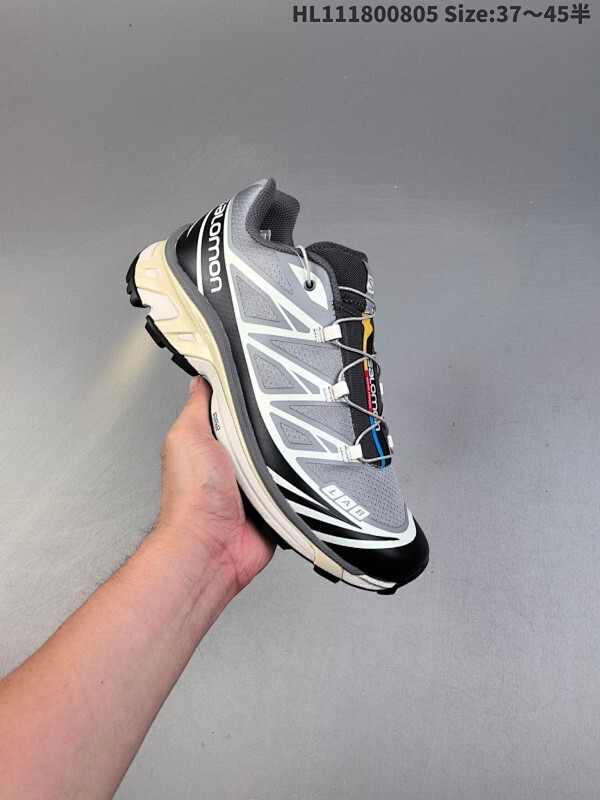 Salomon XT-6 Recut 元祖灰 萨洛蒙机能风户外越野跑鞋 实拍上架