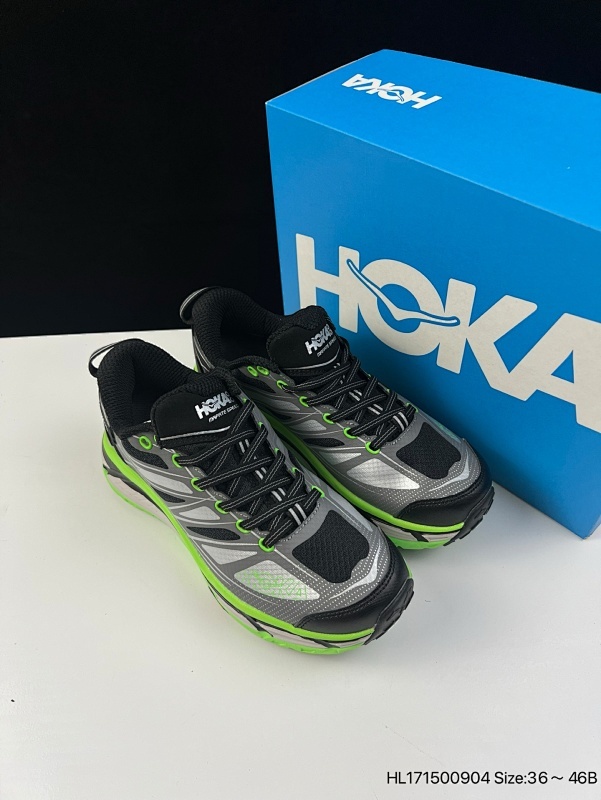 公司级✅HOKA MAFATE SPEED THREE 2玛法特 超轻厚底轻量山地跑步鞋 滚动平衡科技和适度的脚后跟倾斜角度