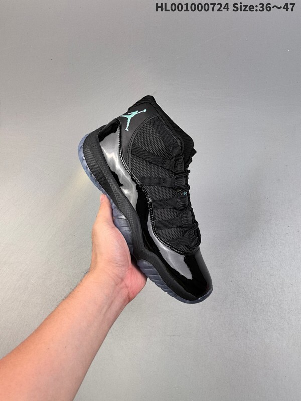 Air Jordan 11 Retro "Gamma Blue" 高帮 复刻伽玛蓝 AJ11 乔丹11代 aj11 乔11 高邦 付款黑蓝
