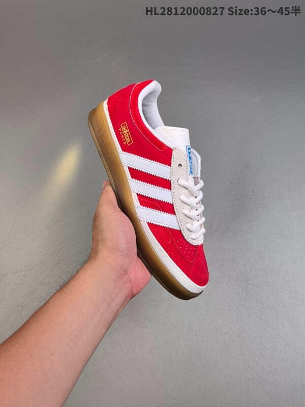 公司级✅Bad Bunny x Adidas Originals Gazelle INdoor 三叶草休闲防滑耐磨低帮板鞋 鞋头出色设计 塑就出众贴合感