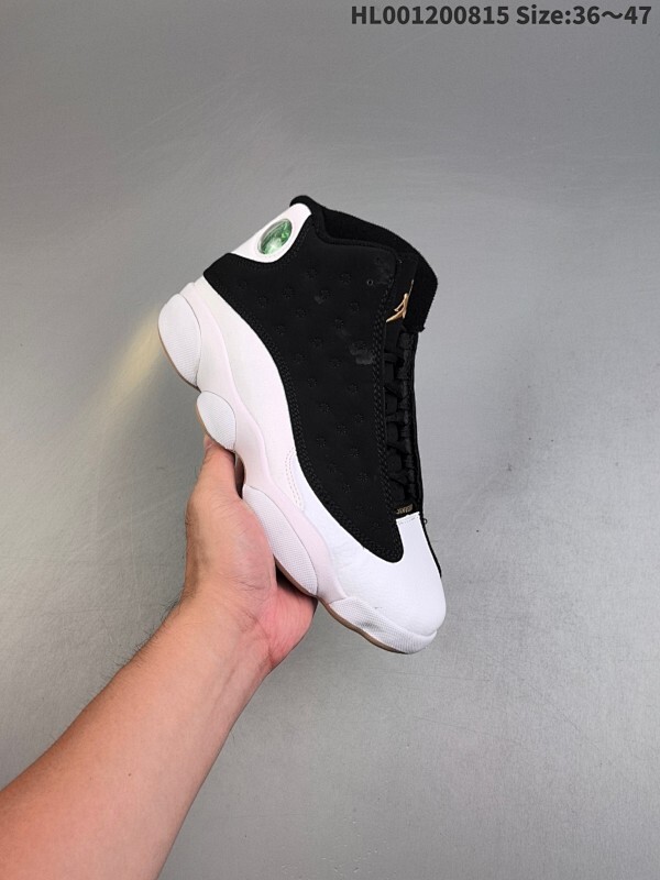 Air Jordan 13 Retro "Black White Gum" 高帮 黑白生胶 AJ13 乔丹13代 aj13 乔13 高邦