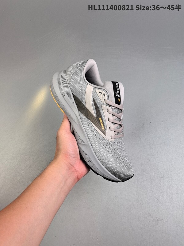 公司级✅Brooks布鲁克斯 Adrenaline GTS 24跑鞋 缓震马拉松氮气慢跑鞋