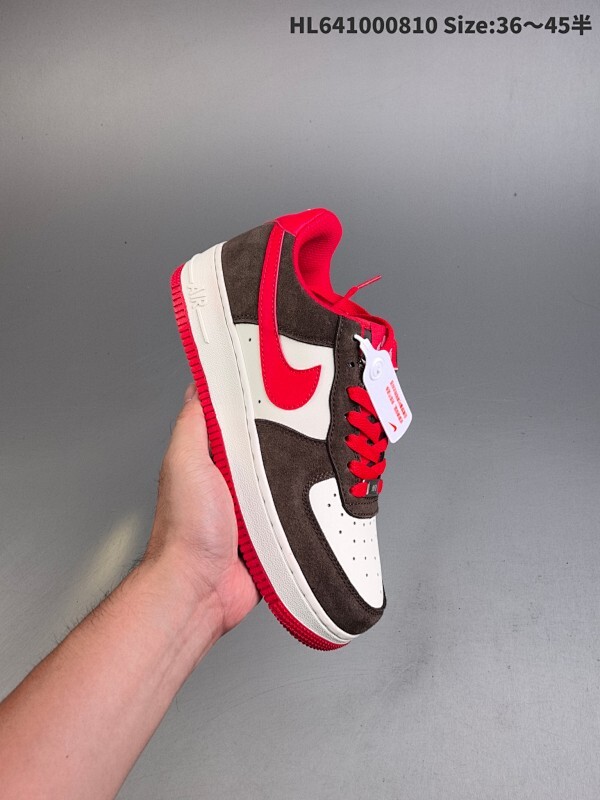 集合  耐克Nike Air Force 1 Low 空军一号低帮百搭休闲运动板鞋 柔软、弹性十足的缓震性能和出色的中底设计