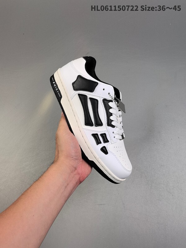 埃米尔amiri低帮骨头鞋王一博dunk休闲透气儿童新款板鞋春夏情侣同款运动鞋。在近两年最火的Skel-top-low-sneakers