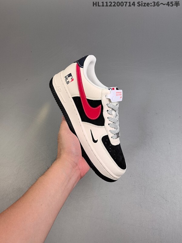 集合 公司级✅NIKE AIR FORCE 1‘07 LV8 原楦头原纸板 打造纯正低帮空军版型 专注外贸渠道 全掌内置蜂窝气垫