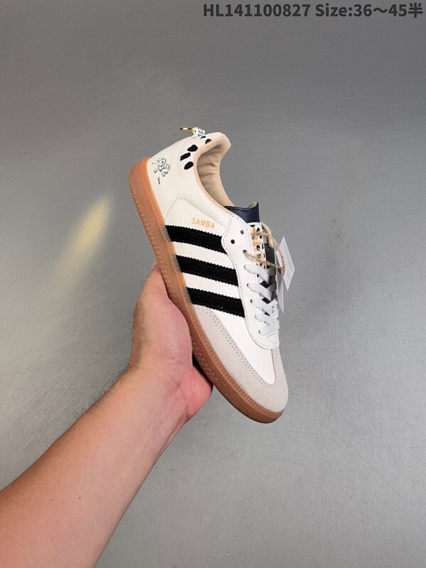 公司级✅Adidas Originals Samba 桑巴舞系列阿迪达斯 三叶草 绅士德训足球风百搭低帮休闲运动板鞋