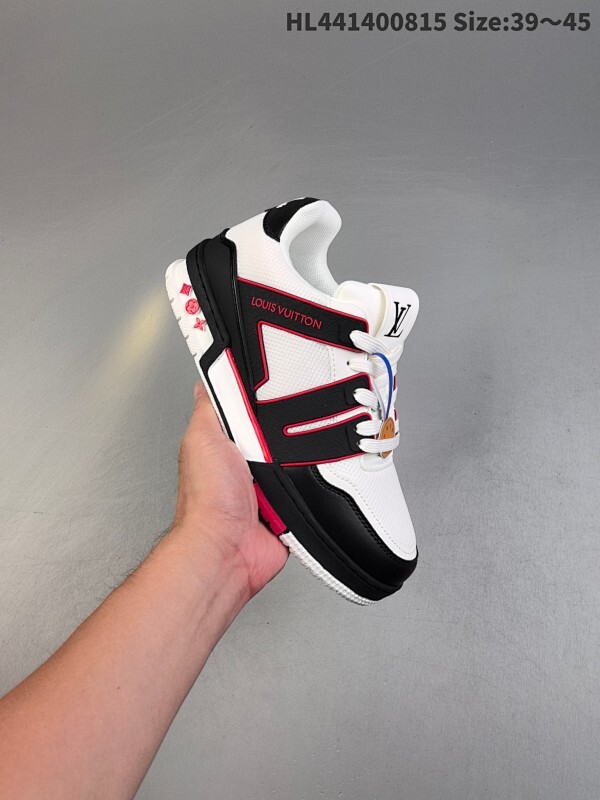 集合  全新LV路易威登Louis Vuitton Trainer Sneaker Low休闲运动文化百搭板鞋