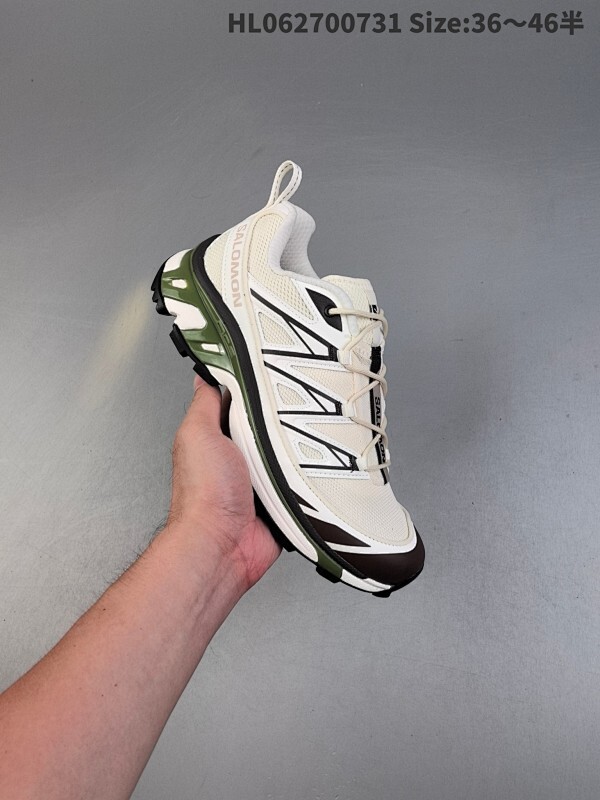 Salomon XT-6 Expanse 冰川白 萨洛蒙机能风户外越野跑鞋 实拍上架