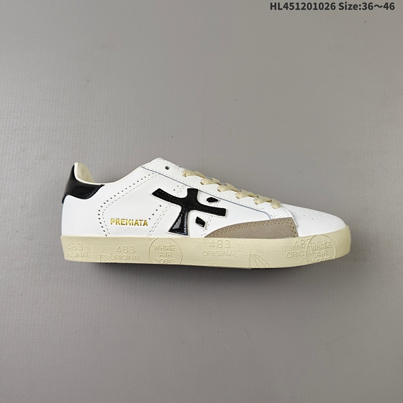 120 PREMIATA 普瑞米亚达  秋冬 男休闲运动鞋 LANDER运动鞋子休闲鞋百搭潮流新款premiata秋冬时尚欧美复古英伦透气运动鞋 ！ 编码:HL451201026 Size:36～46