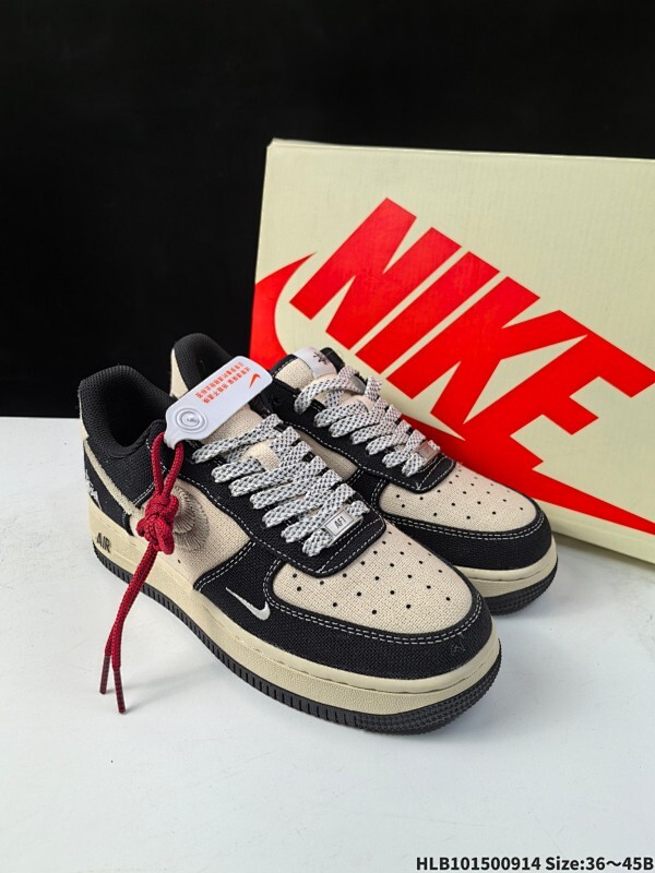 集合特价 公司级✅NIKE AIR FORCE 1‘07 LV8 原楦头原纸板 打造纯正低帮空军版型 专注外贸渠道 全掌内置蜂窝气垫