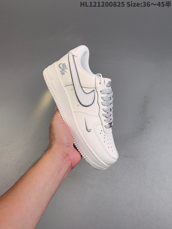 Nike Air Force1 07 low  定制空军 #原楦头原纸板  打造纯正空军版型 #专注外贸渠道  全掌内置蜂窝气垫