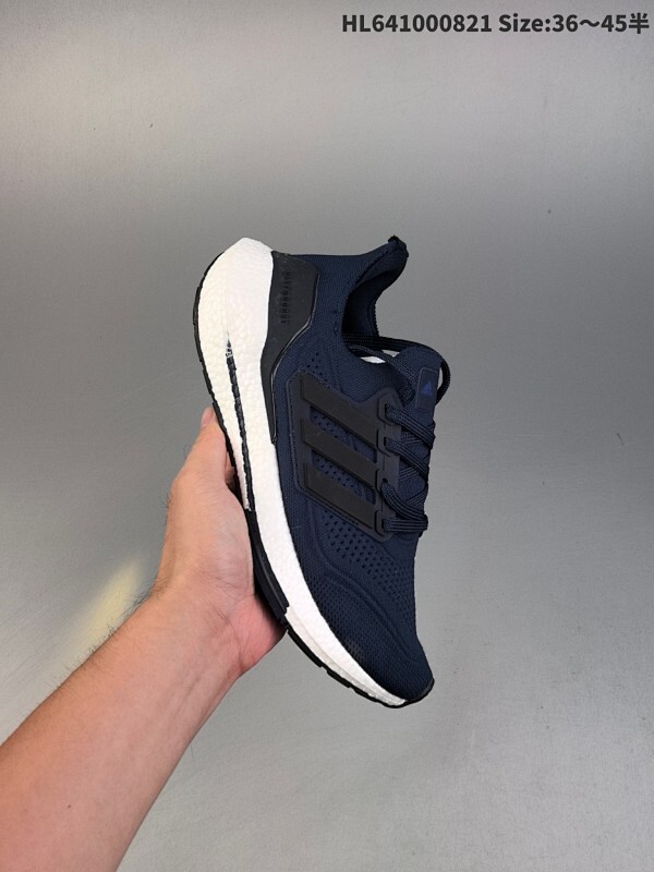 集合二 Adidas UltraBoost 21 轻盈跑鞋 阿迪达斯Adidas UltraBoost 21 加厚爆米花袜套式针织鞋面休闲运动慢跑鞋