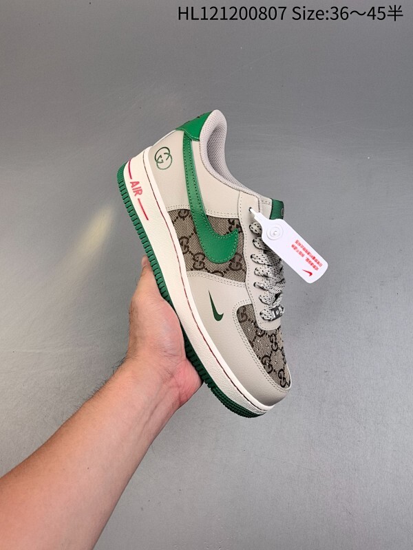 耐克Nike Air Force 1 Low 空军一号低帮百搭休闲运动板鞋 柔软、弹性十足的缓震性能和出色的中底设计