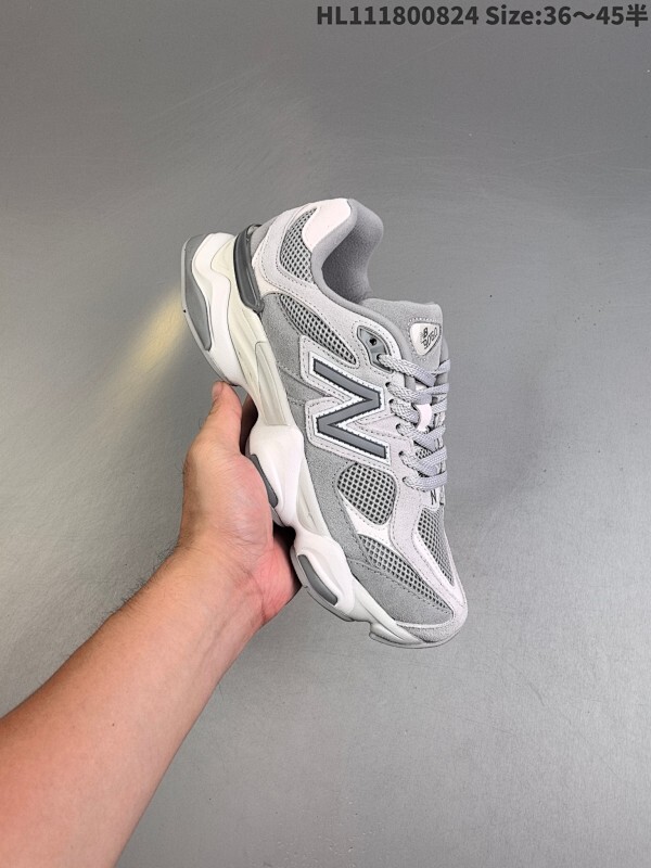 公司级✅New Balance 9060系列 新百伦 复古休闲运动慢跑鞋  鞋面大身由空间双格及磨砂鞋面拼接而生