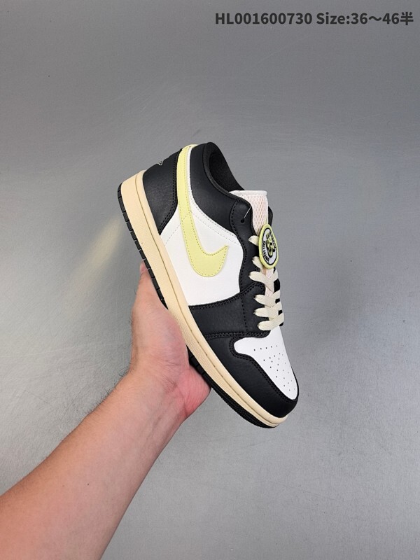 Air Jordan 1 Low 85 "Fall League" 低帮 黑白绿 AJ1 乔丹1代 aj1 乔1 低邦 黑白绿