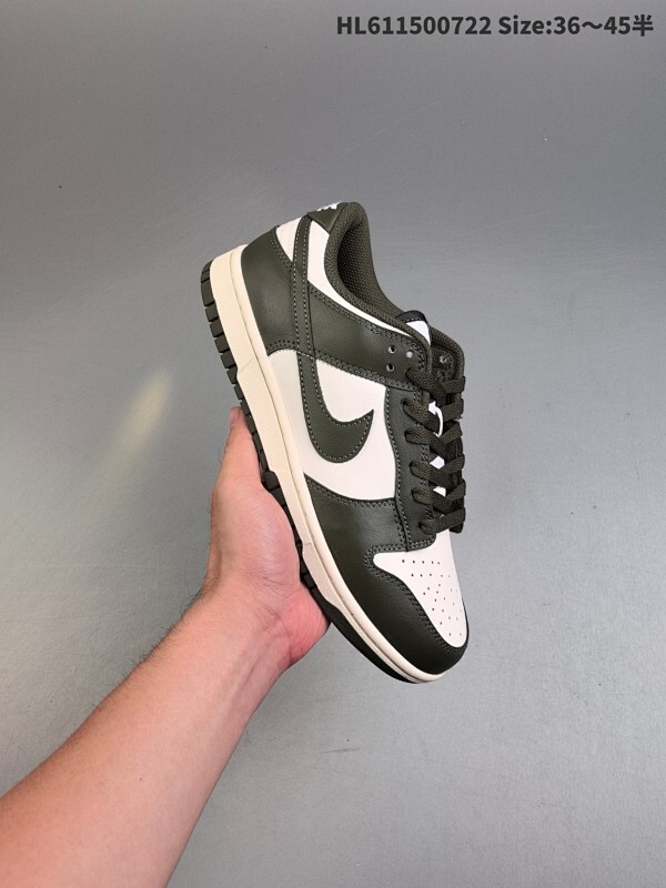 NIKE SB Dunk Low 军绿 性价比天花板 尝鲜先行版  原装头层材料 独家版型蒸餾加工